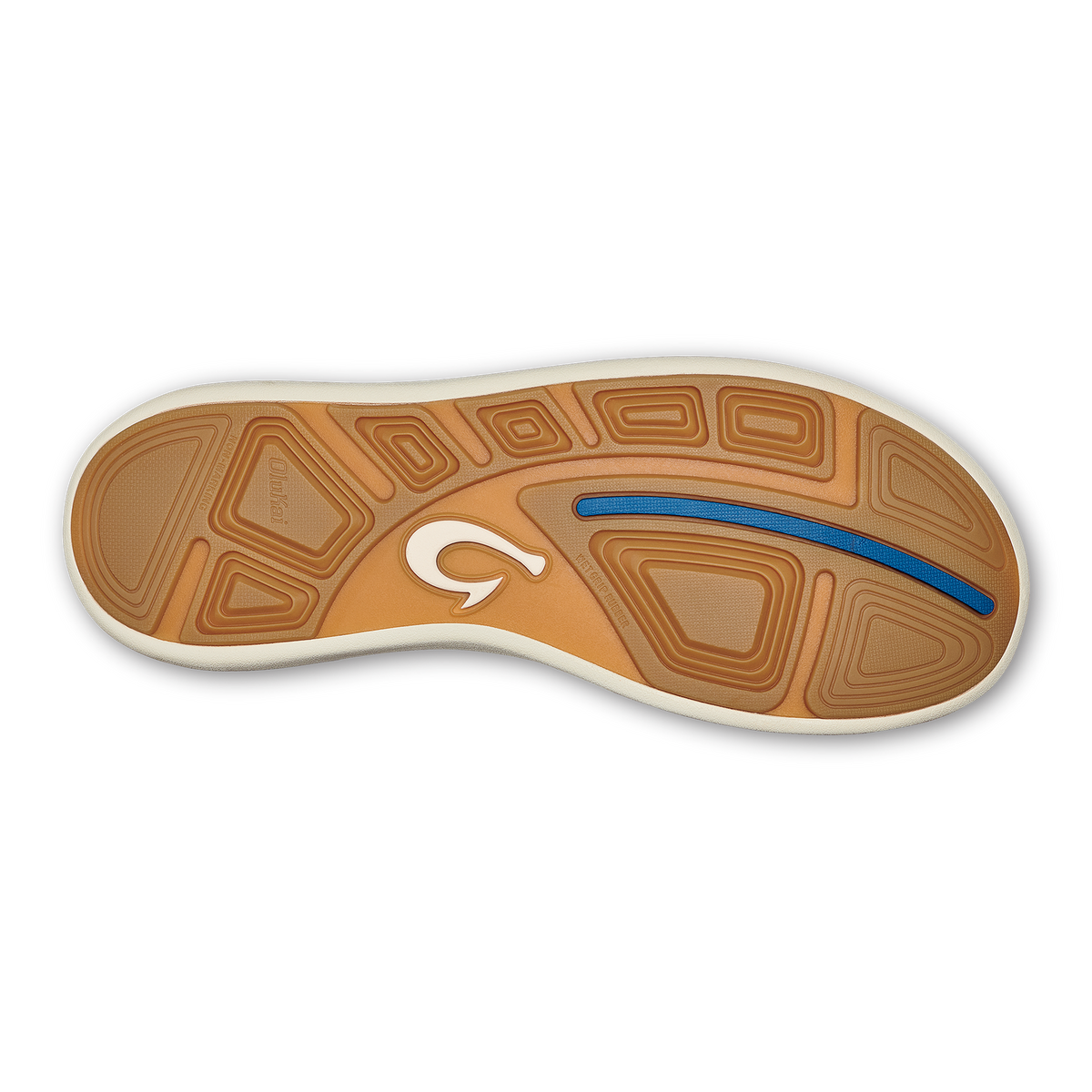 OluKai | Moku Pae Men's Boat Shoes - Trench Blue / Off White