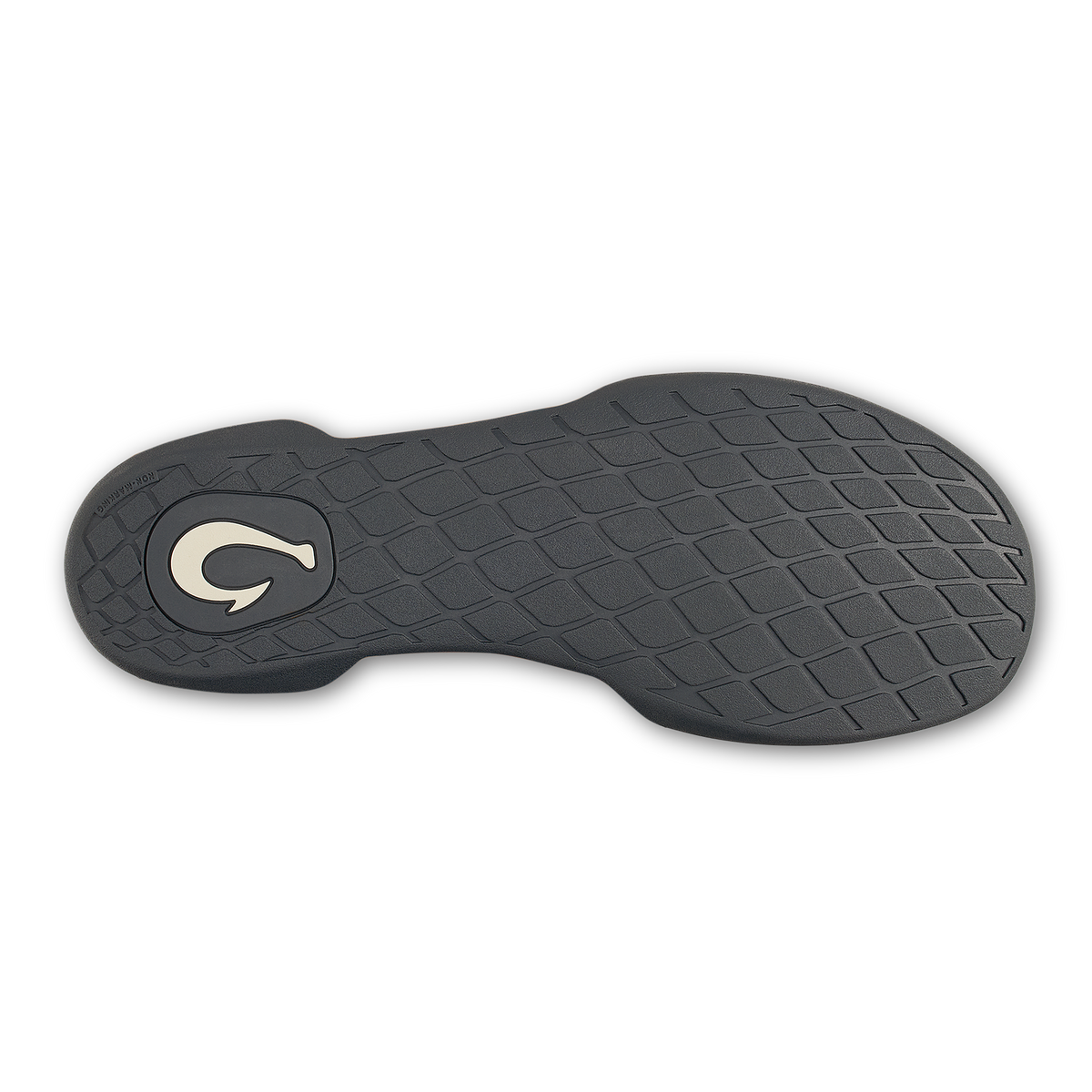 OluKai | Hanohano Men’s Waxed Canvas Slippers - Dark Shadow