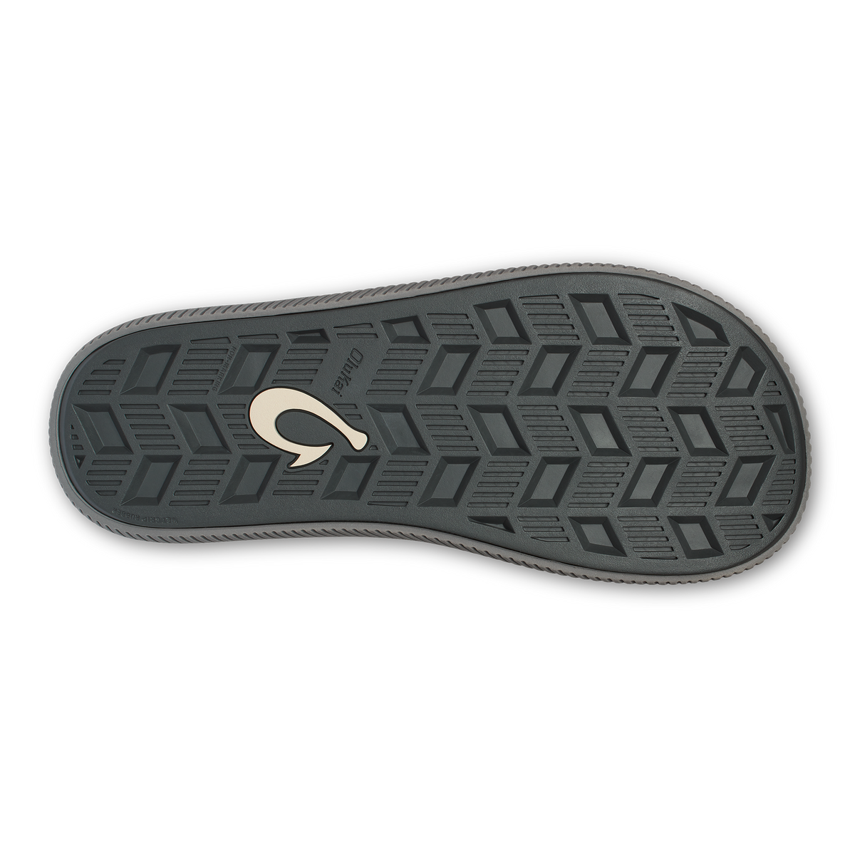 OluKai | Ulele Men's Beach Sandals - Blue Depth / Charcoal