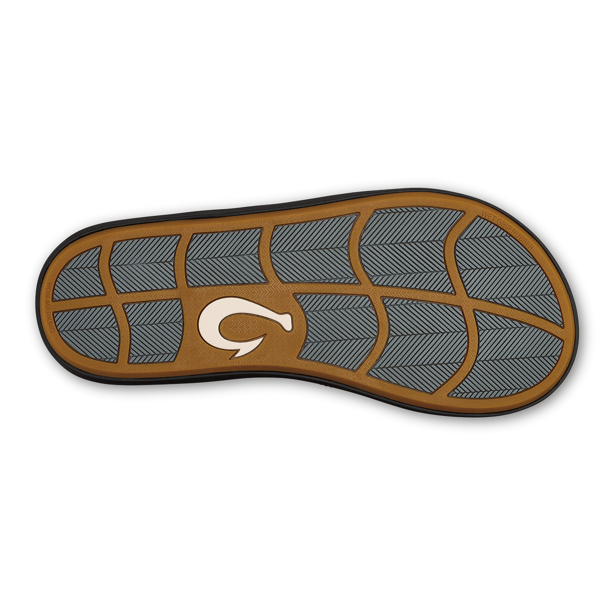 OluKai | Ki‘i Men’s Water Ready Beach Sandals - Rock / Lava Rock