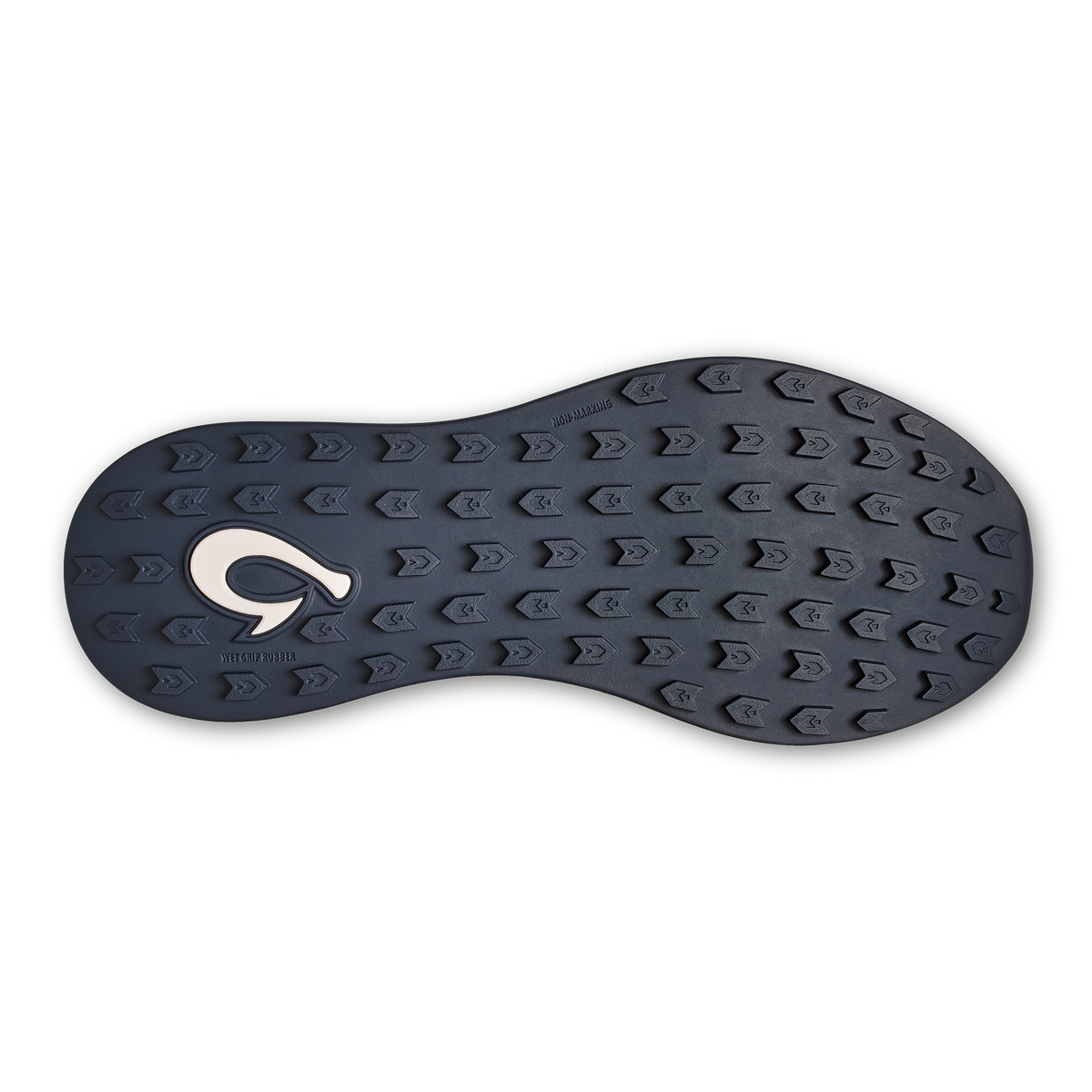 OluKai | Manele Men’s Breathable Golf Shoes - Bright White / Mood Indigo