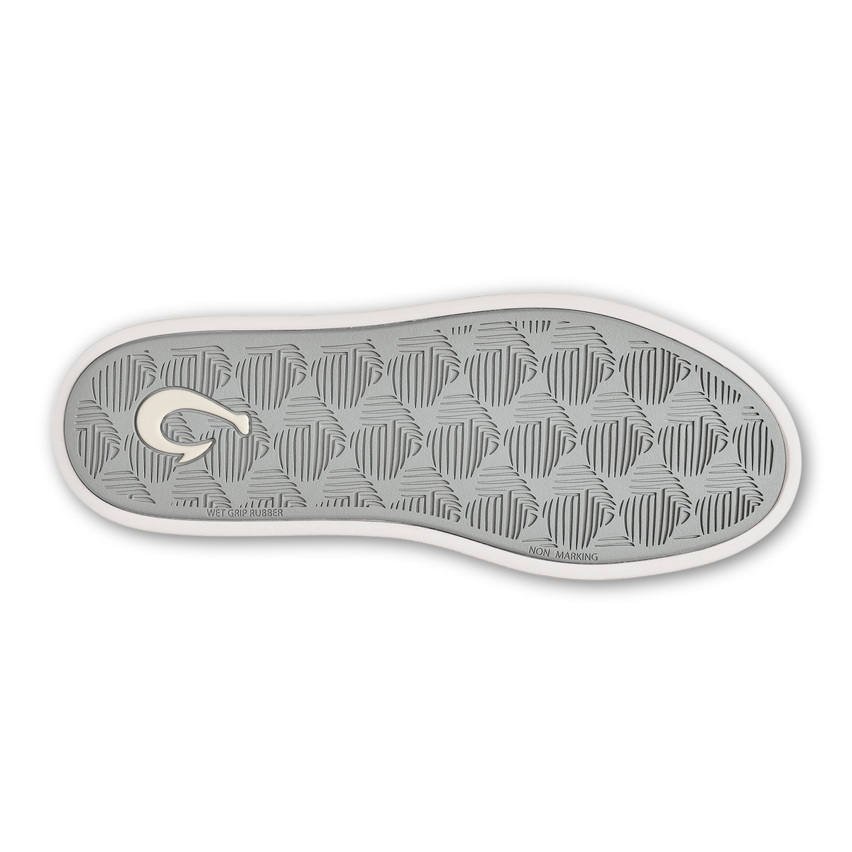 OluKai | Pehuea Lī ‘Ili Women's Leather Sneakers - Ash