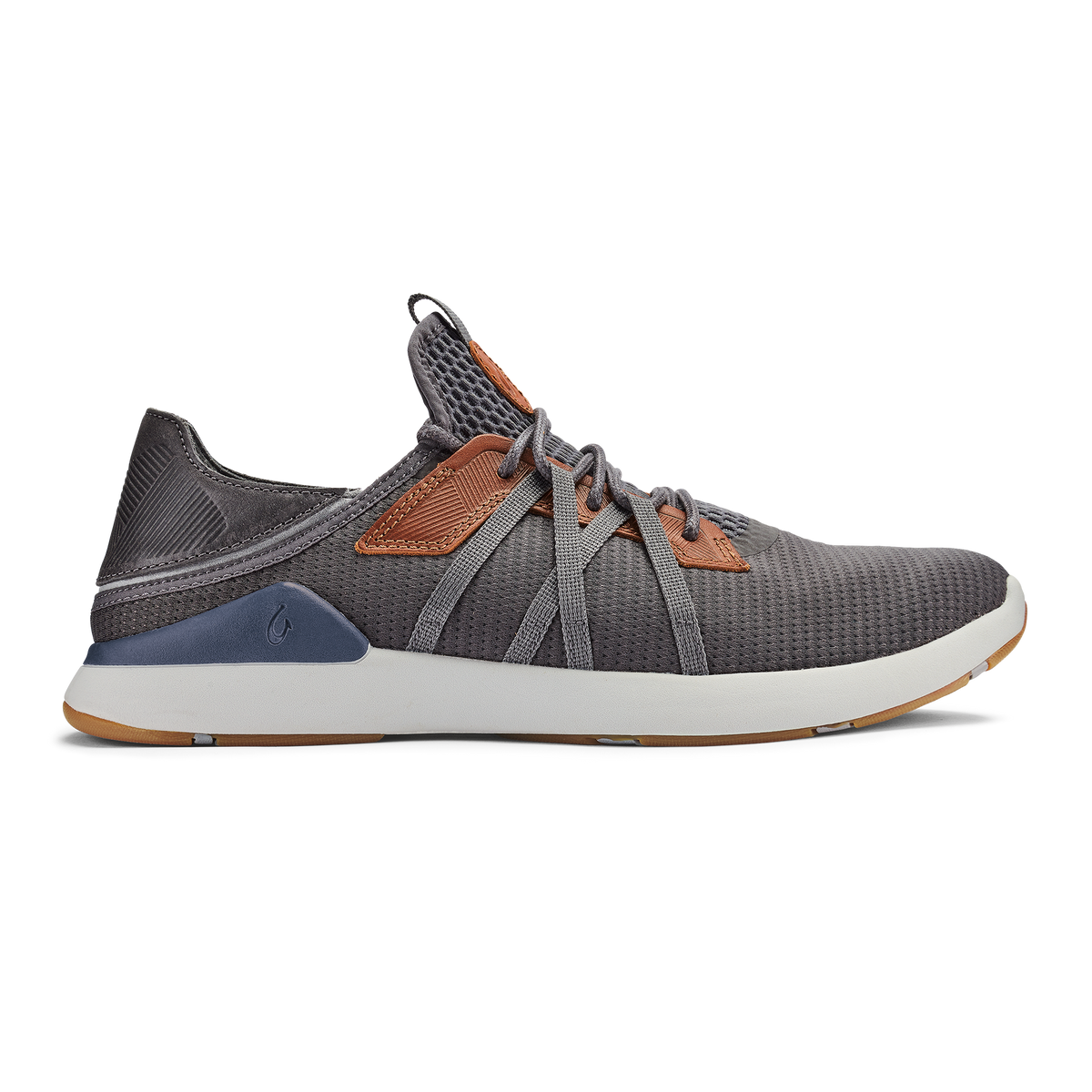 OluKai | Mio Lī Men's Athletic Shoes - Pavement / Vintage Indigo
