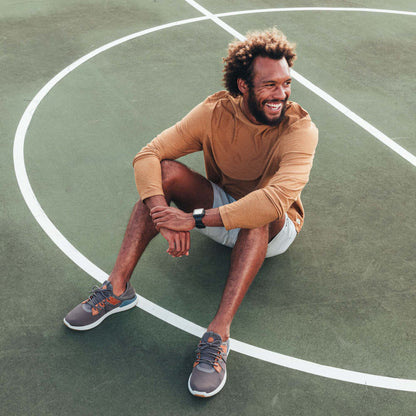 OluKai | Mio Lī Men's Athletic Shoes - Pavement / Vintage Indigo