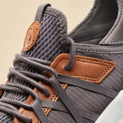 OluKai | Mio Lī Men's Athletic Shoes - Pavement / Vintage Indigo