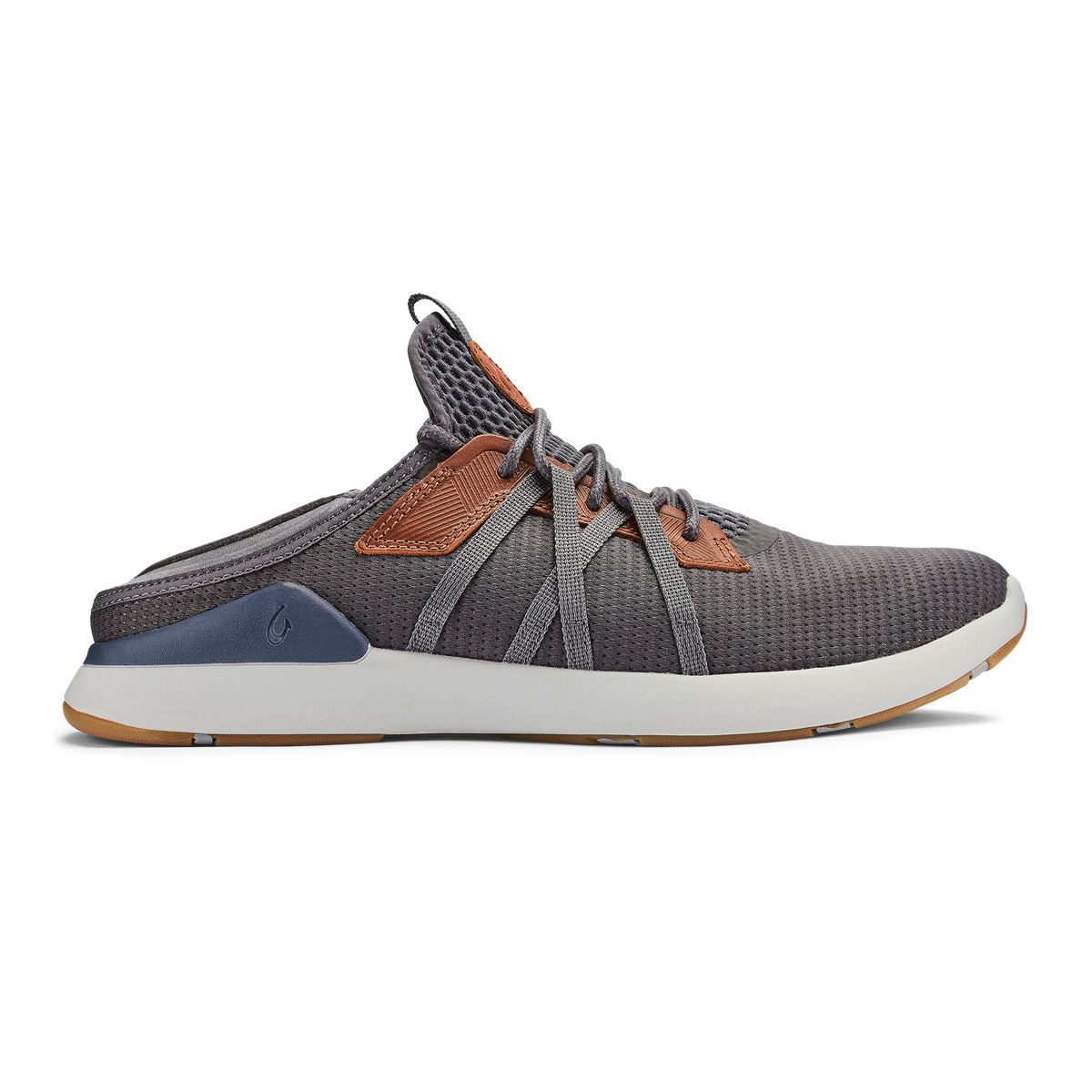 OluKai | Mio Lī Men's Athletic Shoes - Pavement / Vintage Indigo