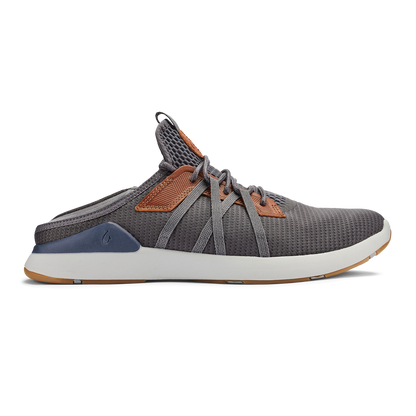 OluKai | Mio Lī Men's Athletic Shoes - Pavement / Vintage Indigo