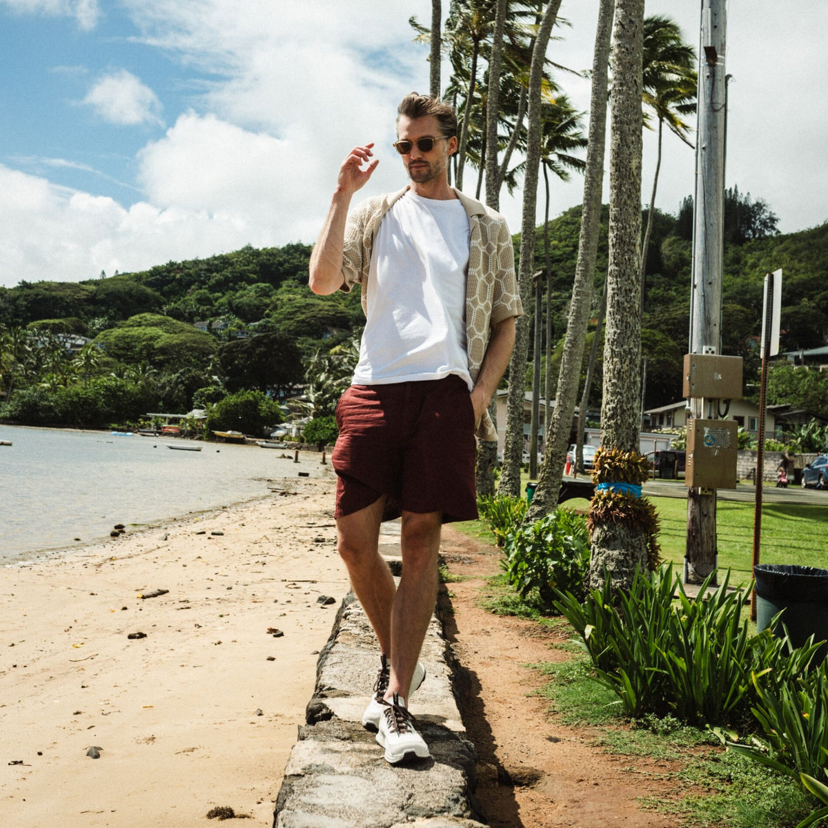 OluKai | Makiki - White Sand / Tapa | Olukai