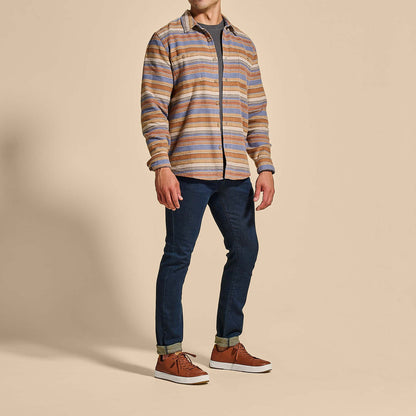 OluKai | Lae‘ahi Lī ‘Ili Men's Leather Sneakers - Kukui Brown
