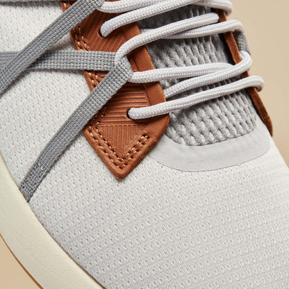 OluKai | Mio Lī Men's Athletic Shoes - Mist Grey / Poi