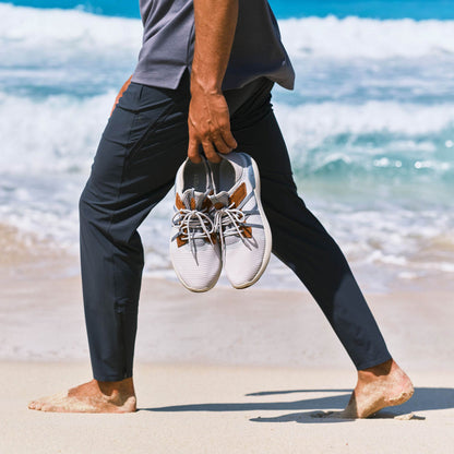 OluKai | Mio Lī Men's Athletic Shoes - Mist Grey / Poi