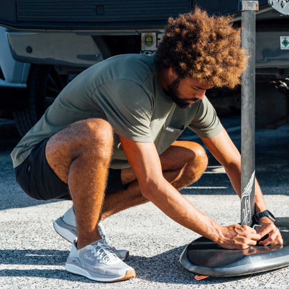 OluKai | ‘Ahi Men’s Water Boat Shoes - Ash / Sterling