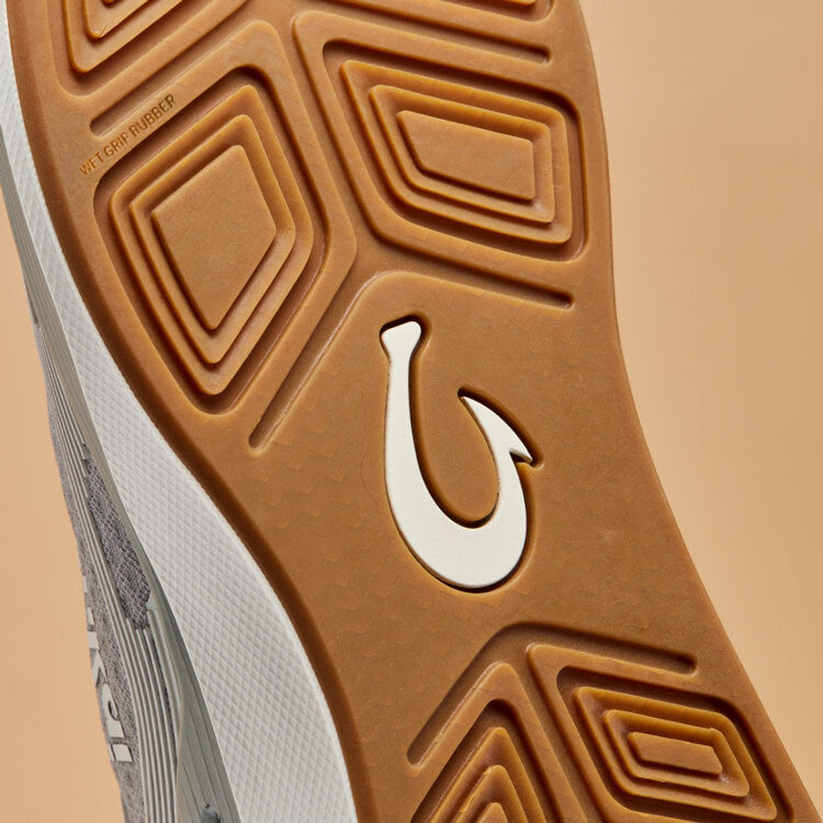 OluKai | ‘Ahi Men’s Water Boat Shoes - Ash / Sterling