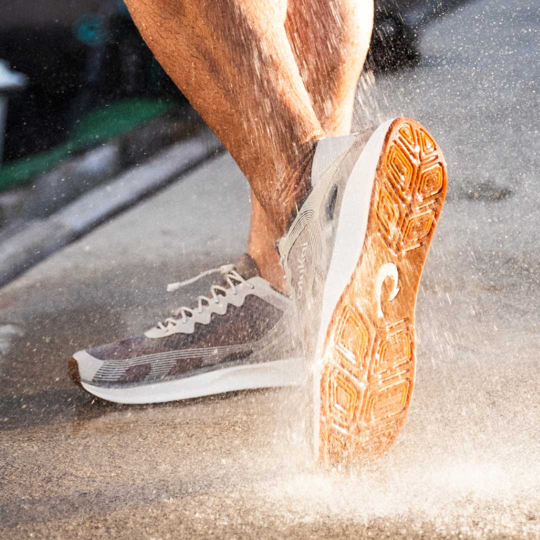OluKai | ‘Ahi Men’s Water Boat Shoes - Ash / Sterling