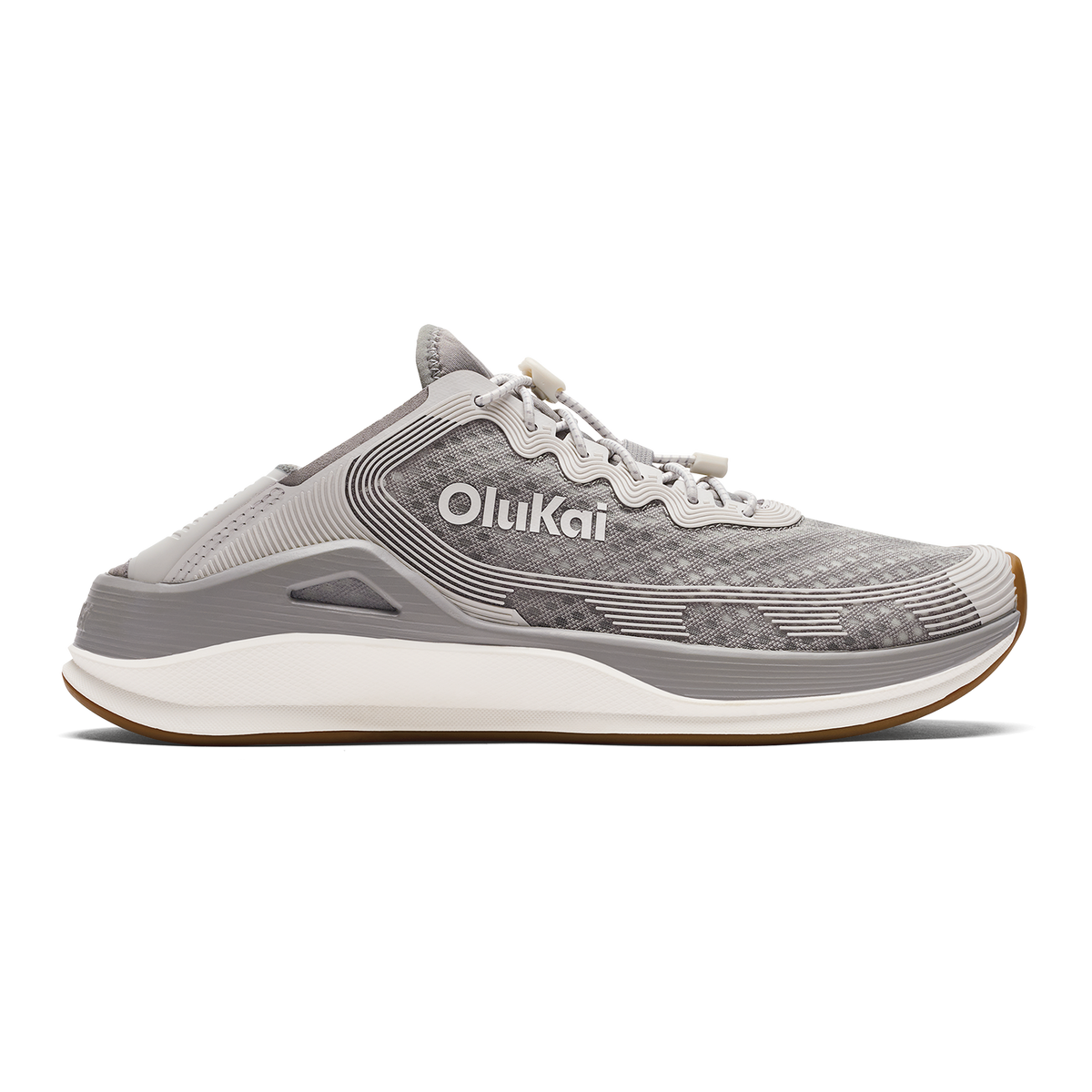 OluKai | ‘Ahi Men’s Water Boat Shoes - Ash / Sterling