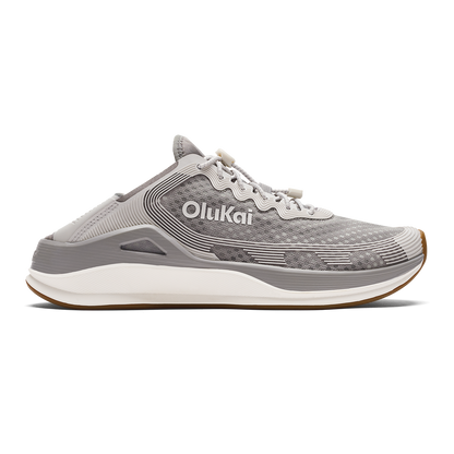 OluKai | ‘Ahi Men’s Water Boat Shoes - Ash / Sterling