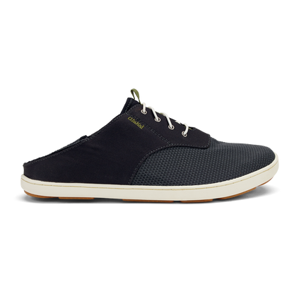OluKai | Nohea Moku Men's Boat Shoes - Black