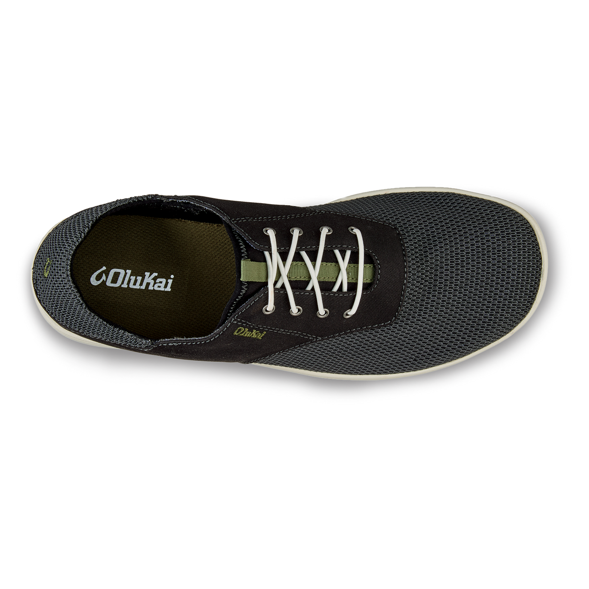OluKai | Nohea Moku Men's Boat Shoes - Black