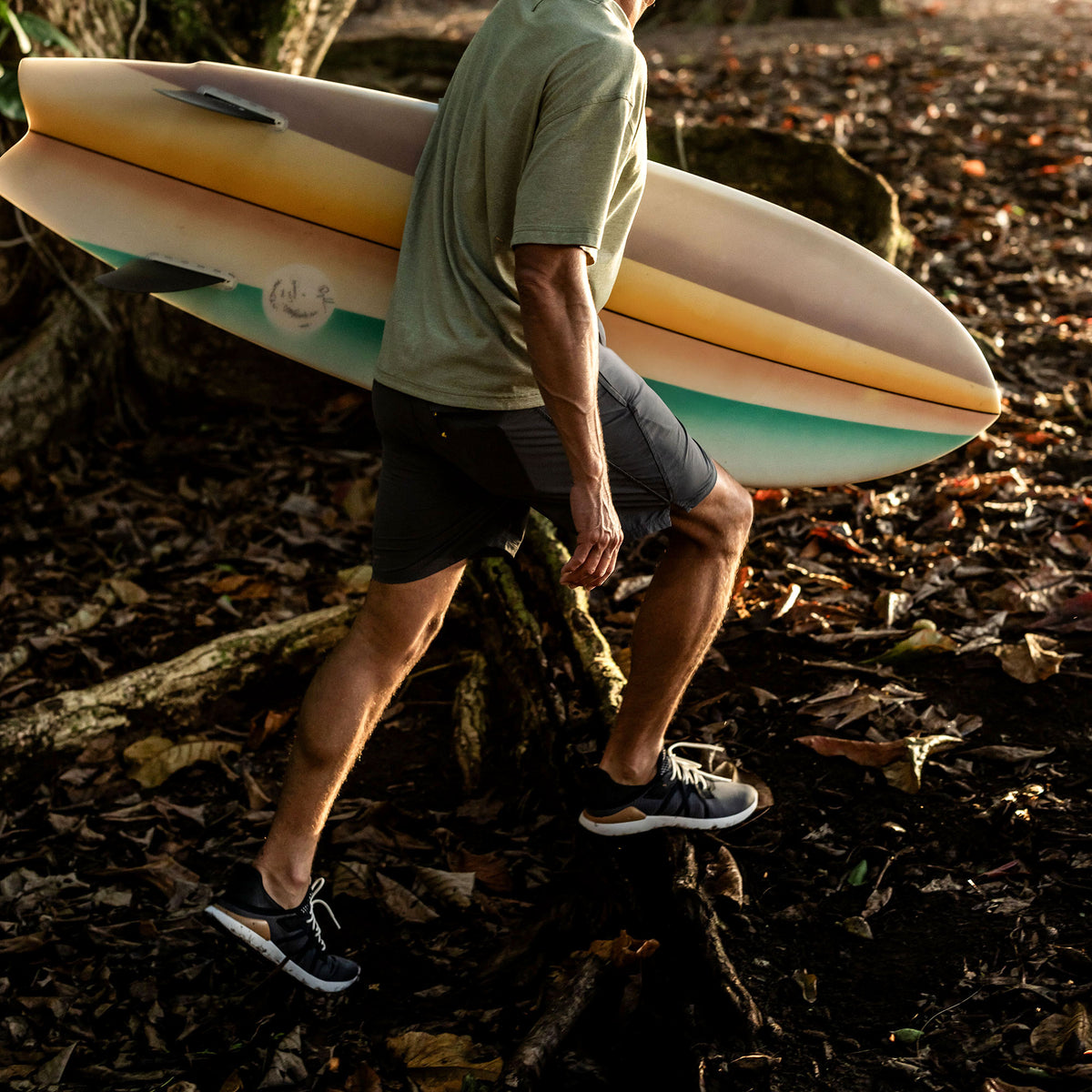 OluKai | Mio Lī Men's Athletic Shoes - Rock / Natural