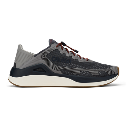OluKai | ‘Ahi Men’s Water Boat Shoes - Rock / Ash