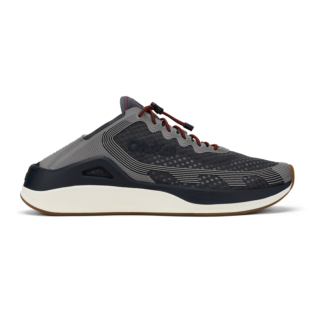 OluKai | ‘Ahi Men’s Water Boat Shoes - Rock / Ash