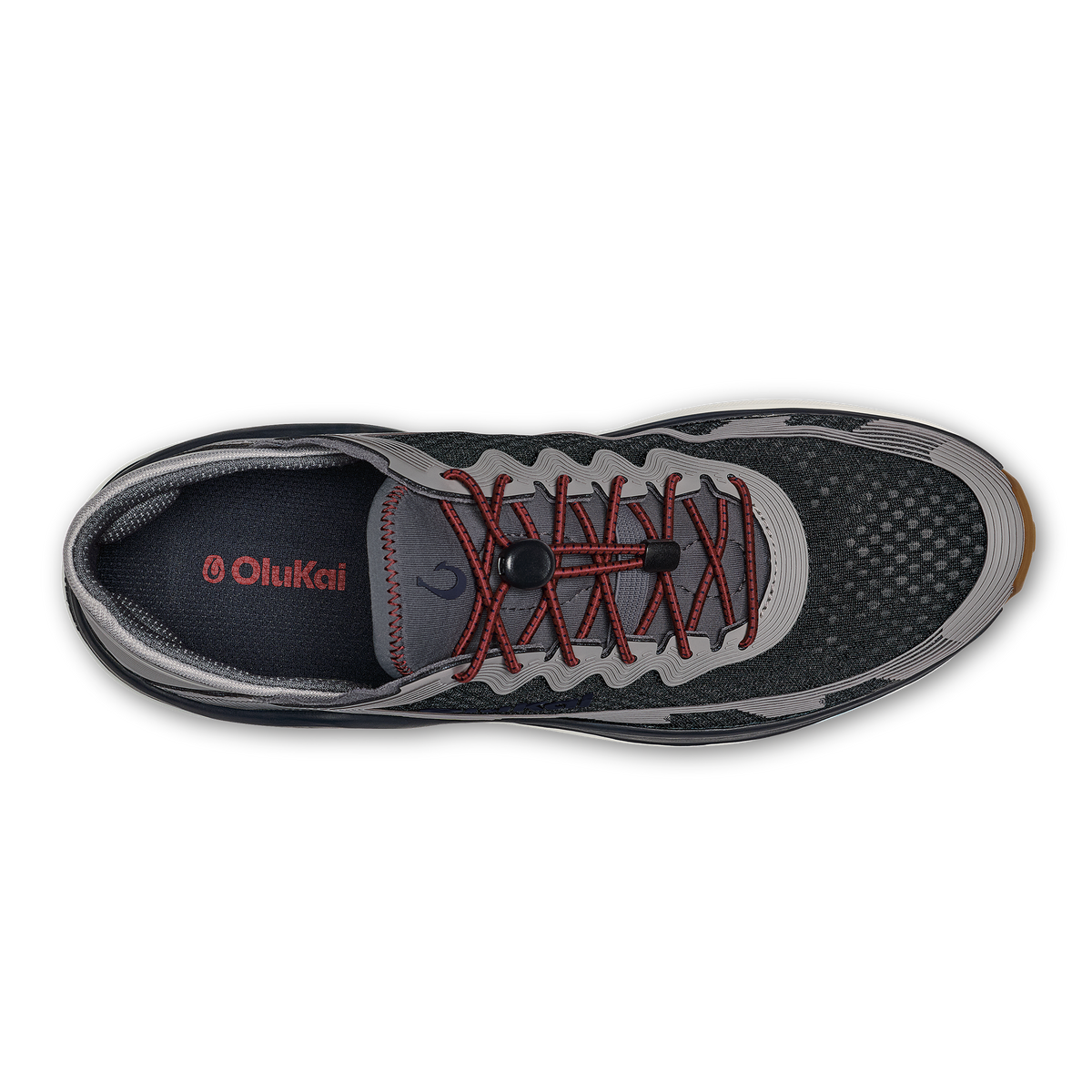 OluKai | ‘Ahi Men’s Water Boat Shoes - Rock / Ash