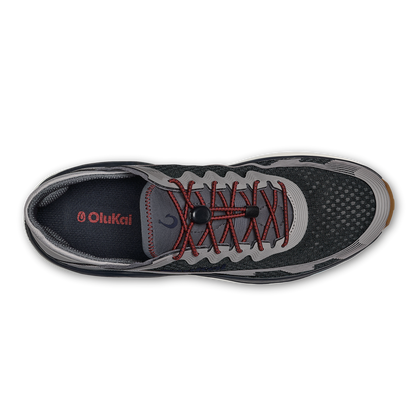 OluKai | ‘Ahi Men’s Water Boat Shoes - Rock / Ash