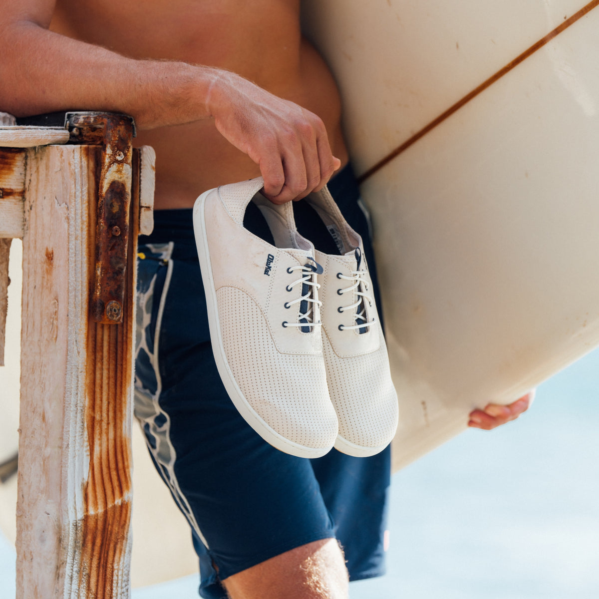 OluKai | Nohea Moku Men's Boat Shoes - Tapa