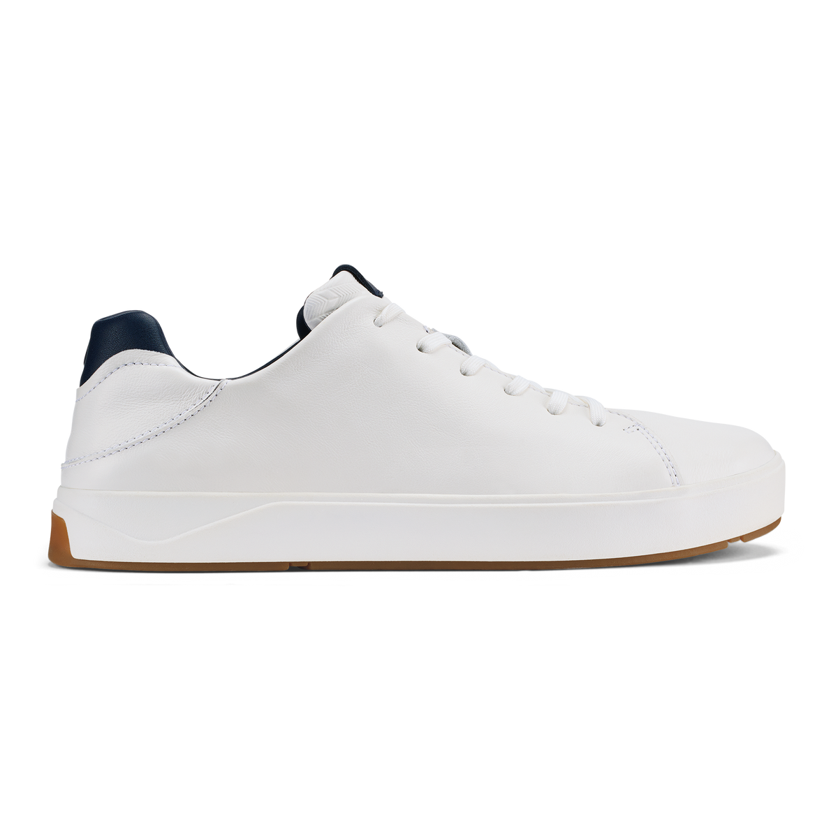 OluKai | Lae‘ahi Lī ‘Ili Men's Sneakers - Bright White / Trench Blue
