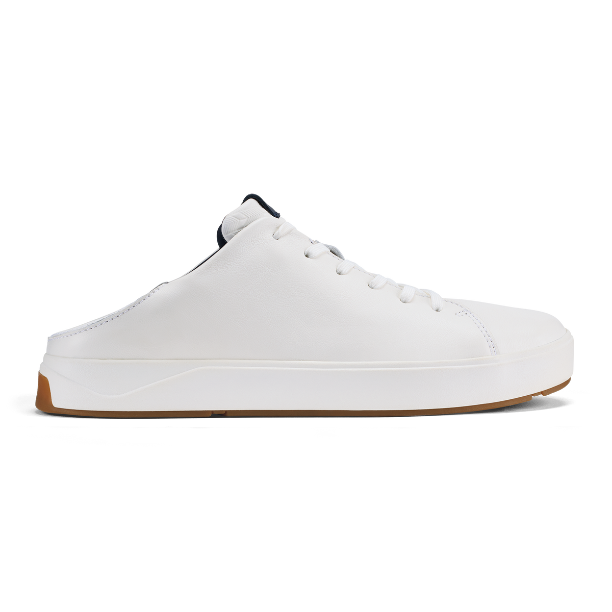 OluKai | Lae‘ahi Lī ‘Ili Men's Sneakers - Bright White / Trench Blue