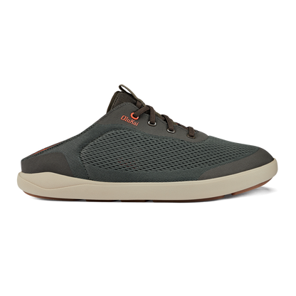 OluKai | Moku Pae Men's Boat Shoes - Island Salt / Koi