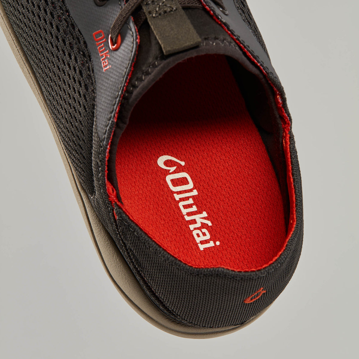 OluKai | Moku Pae Men's Boat Shoes - Island Salt / Koi