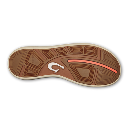 OluKai | Moku Pae Men's Boat Shoes - Island Salt / Koi