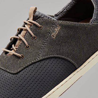 OluKai | Nohea Moku Men's Boat Shoes - Charcoal / Clay