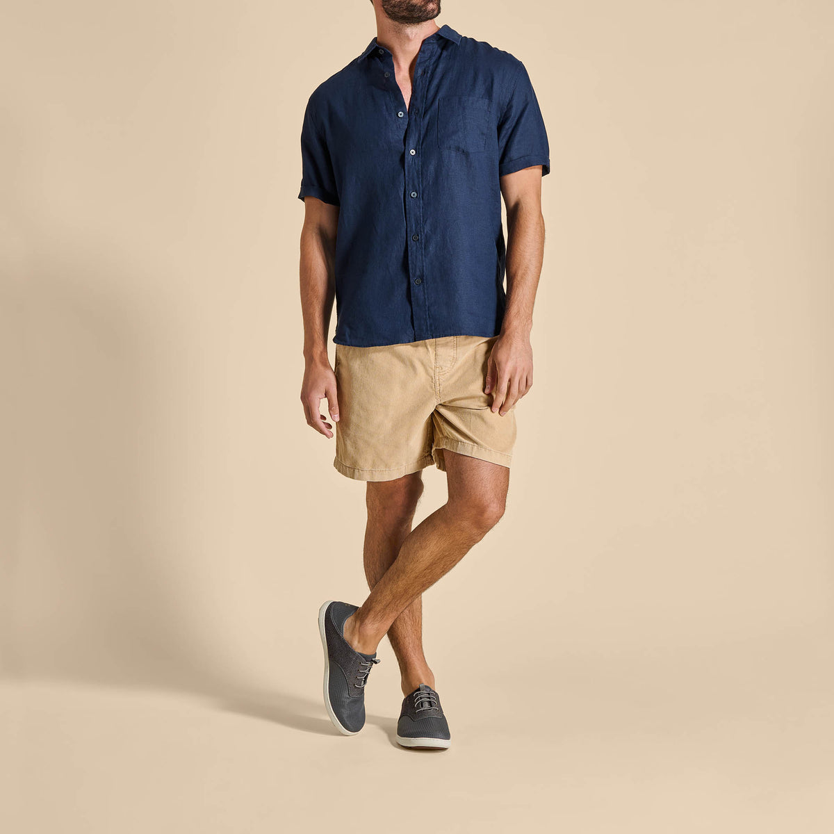 OluKai | Nohea Moku Men's Boat Shoes - Charcoal / Clay