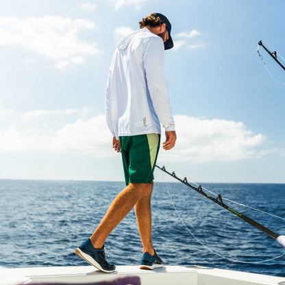 OluKai | ‘Ahi Men’s Water Boat Shoes - Mood Indigo / Coastal Blue