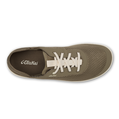 OluKai | Moku Pae Men's Boat Shoes - Clay / Tapa