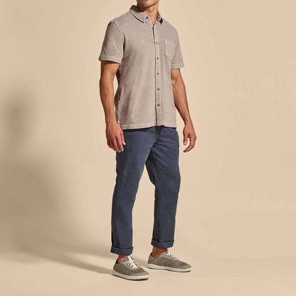 OluKai | Moku Pae Men's Boat Shoes - Clay / Tapa