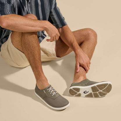 OluKai | Nohea Moku Men's Boat Shoes - Tapa