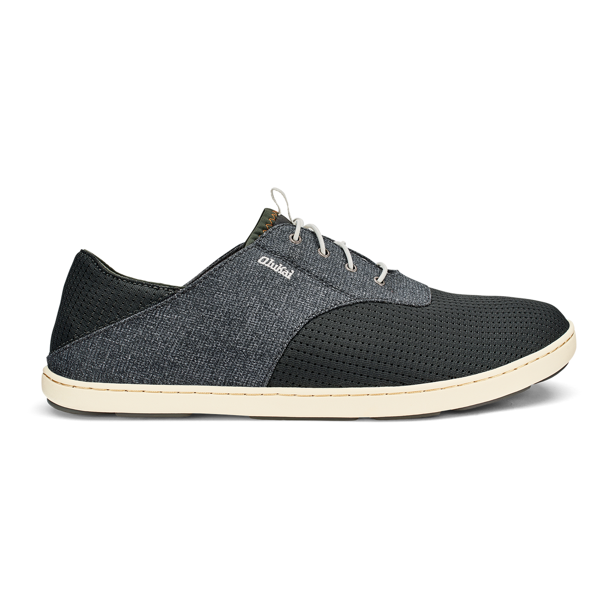 OluKai | Nohea Moku Men's Boat Shoes - Dark Shadow