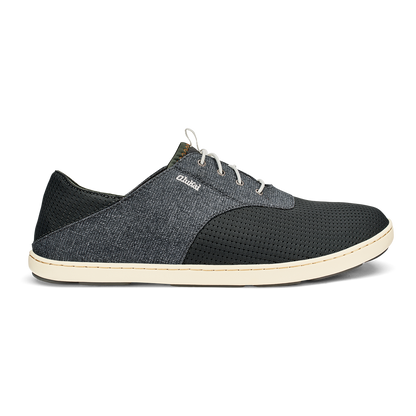 OluKai | Nohea Moku Men's Boat Shoes - Dark Shadow
