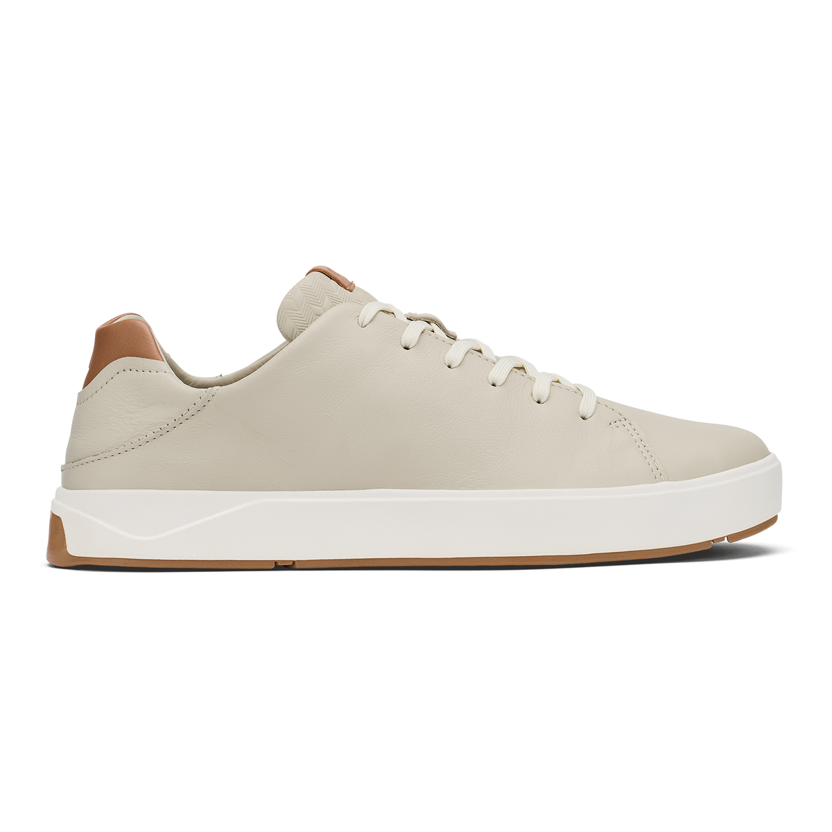 OluKai | Lae‘ahi Lī ‘Ili Men's Leather Sneakers - Tapa