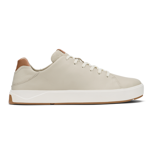 OluKai | Lae‘ahi Lī ‘Ili Men's Leather Sneakers - Tapa