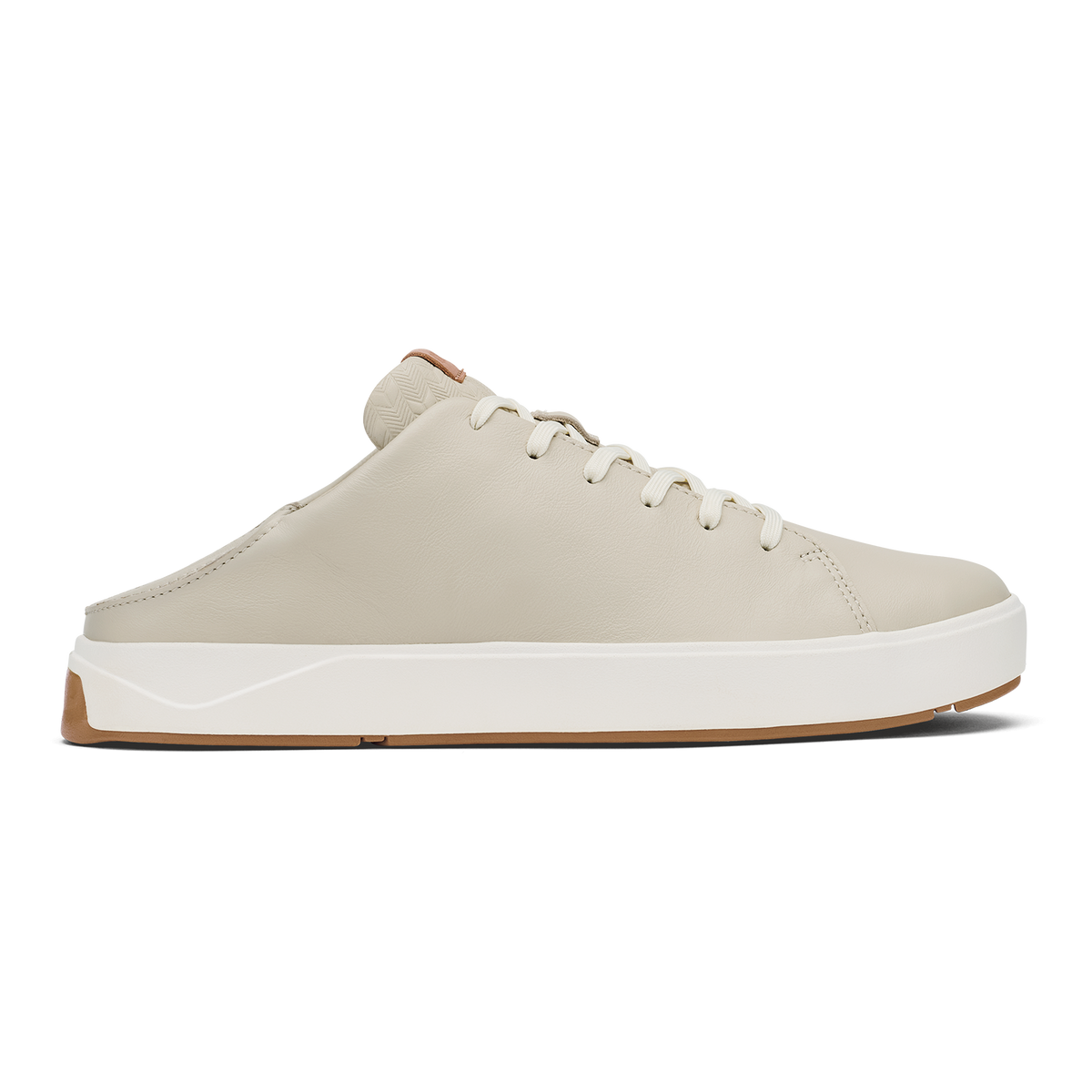 OluKai | Lae‘ahi Lī ‘Ili Men's Leather Sneakers - Tapa
