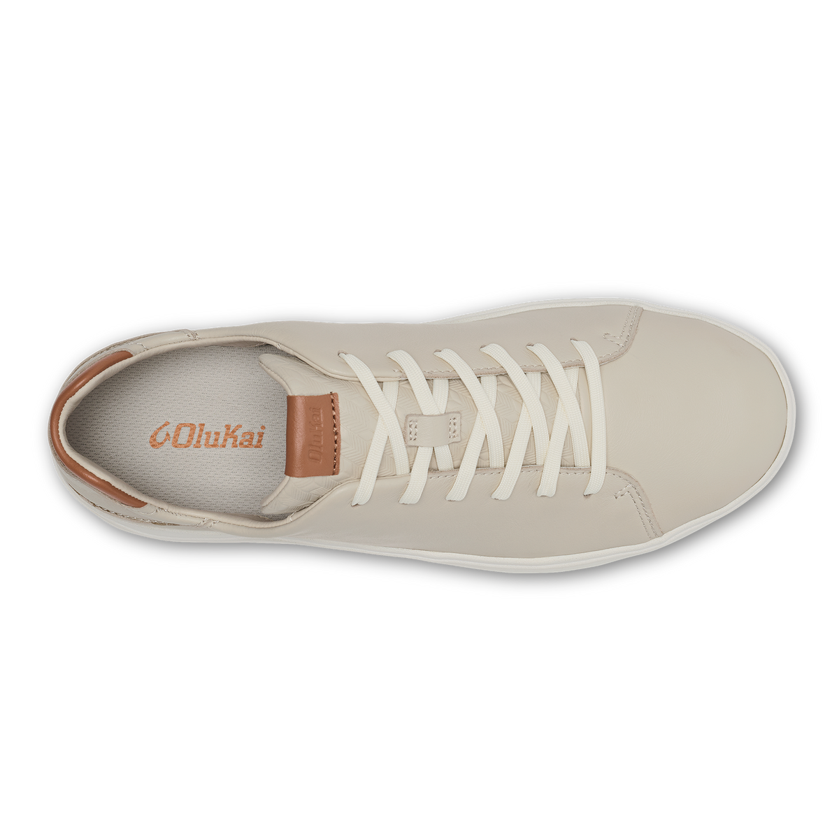 OluKai | Lae‘ahi Lī ‘Ili Men's Leather Sneakers - Tapa