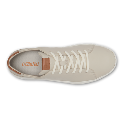OluKai | Lae‘ahi Lī ‘Ili Men's Leather Sneakers - Tapa
