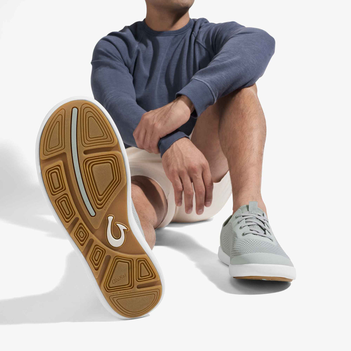 OluKai | Moku Pae - Cloud Grey / Ash