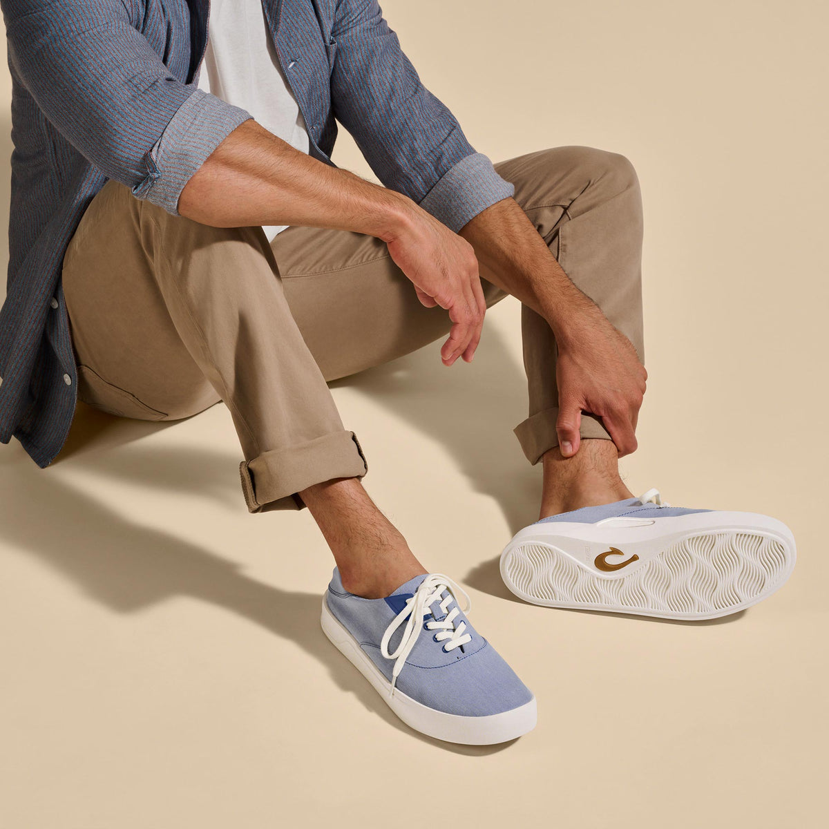 OluKai | Tradewind Men’s Breathable Sneakers - Navy
