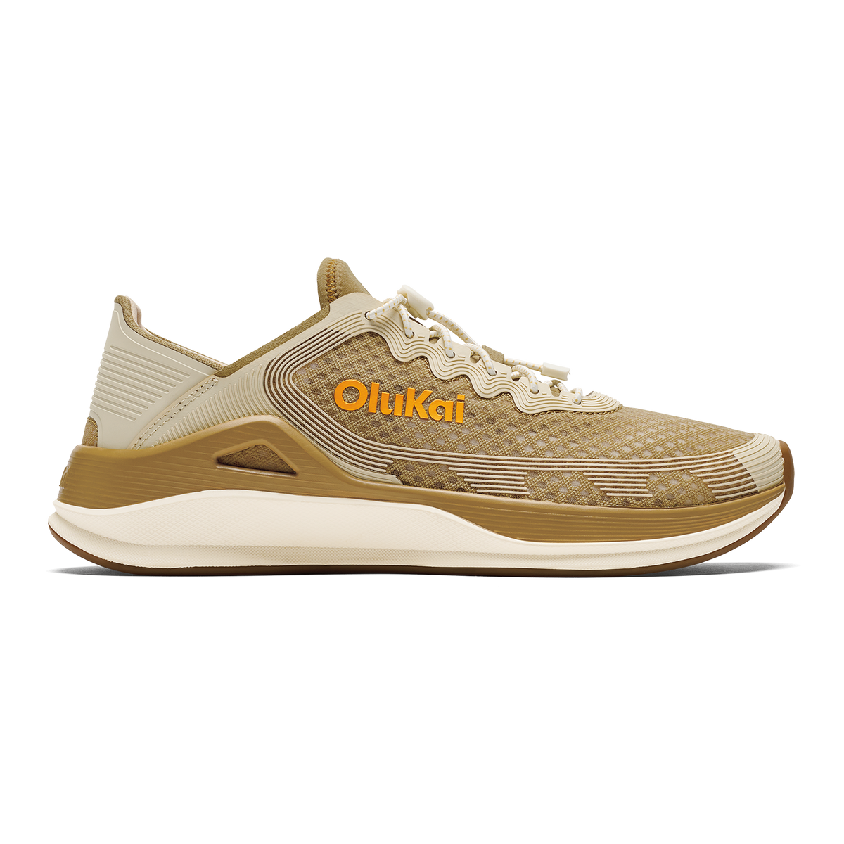 OluKai | ‘Ahi Men’s Water Boat Shoes - Tan / Tapa