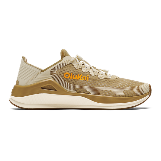 OluKai | ‘Ahi Men’s Water Boat Shoes - Tan / Tapa